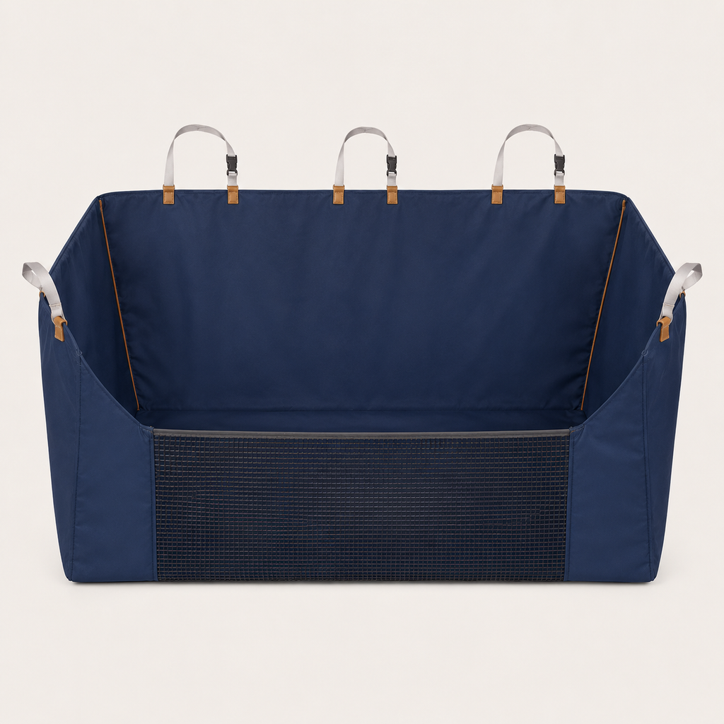 AutoCover tipo guacal para asiento trasero