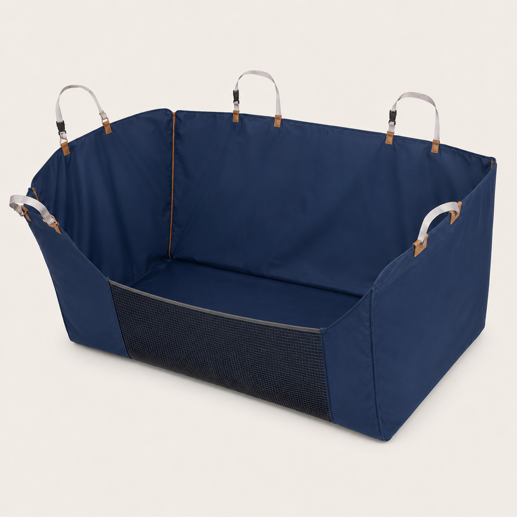 AutoCover tipo guacal para asiento trasero