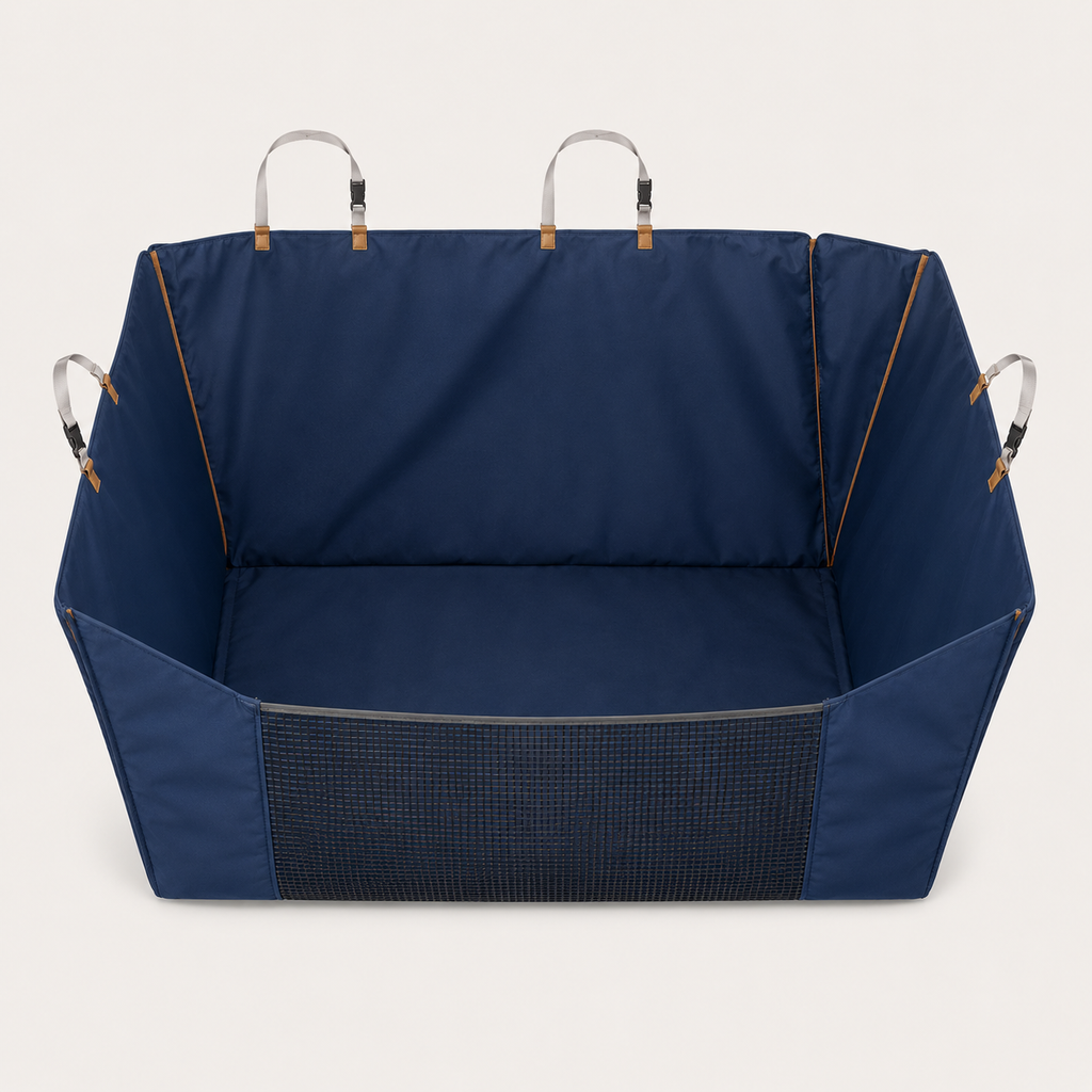 AutoCover tipo guacal para asiento trasero