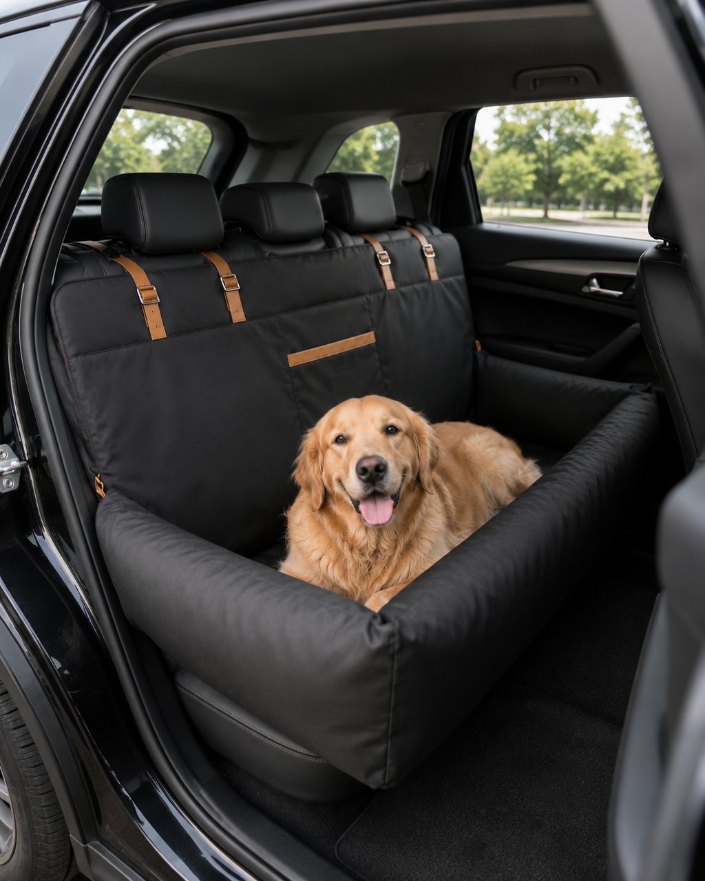 AutoCover acolchado para asiento trasero completo