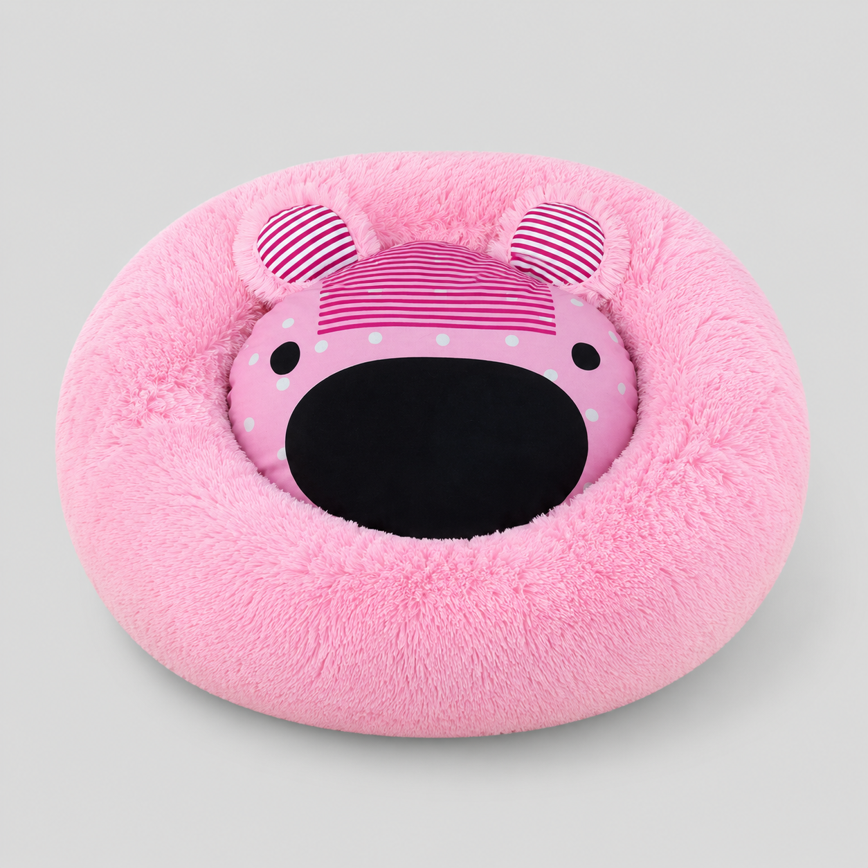 Cama Tipo Dona para Perros y Gatos