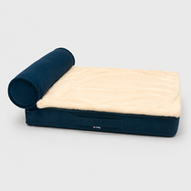 Cama Bruno para Perros y Gatos con Cojín y Manta Suave
