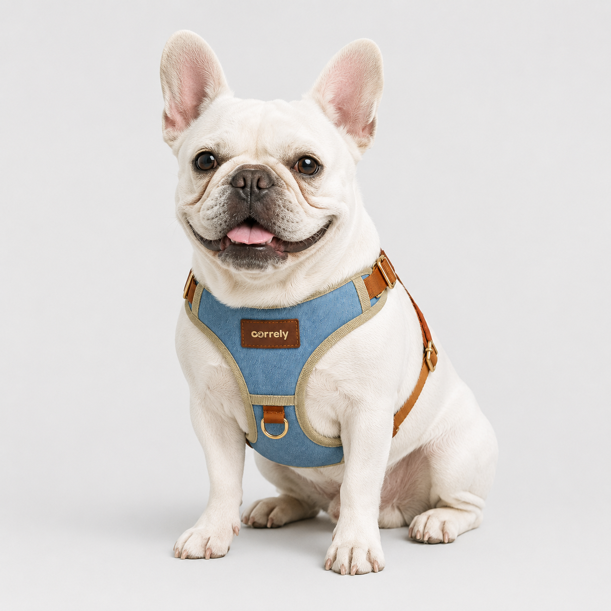 Pechera Denim Ajustable para Perros con Diseño Cómodo y Seguro